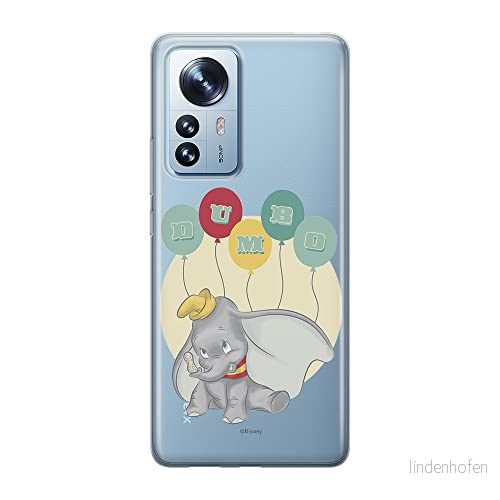 ERT GROUP mobiltelefonfodral för Xiaomi 12 / 12X originalt och officiellt licensierat Disney mönster Dumbo 003 optimalt anpassad till formen på mobiltelefonen, gedeeltelijk transparant 5905511482398