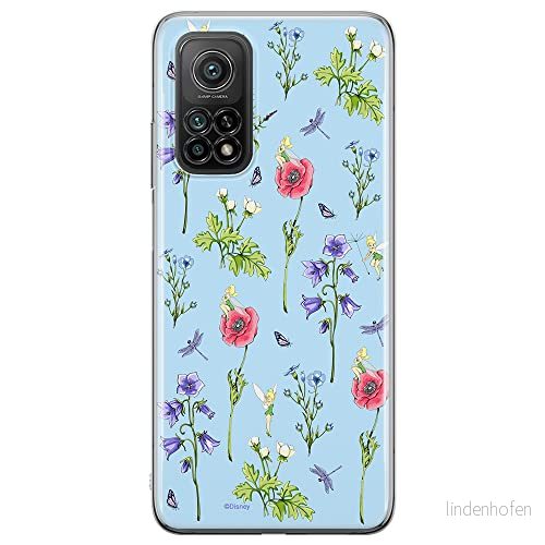 ERT GROUP mobiltelefonfodral för Xiaomi REDMI NOTE 9T originalt och officiellt licensierat Disney mönster Tinker Bell 004 anpassad till formen på mobiltelefonen, fodral tillverkad av TPU plast 5904805659591