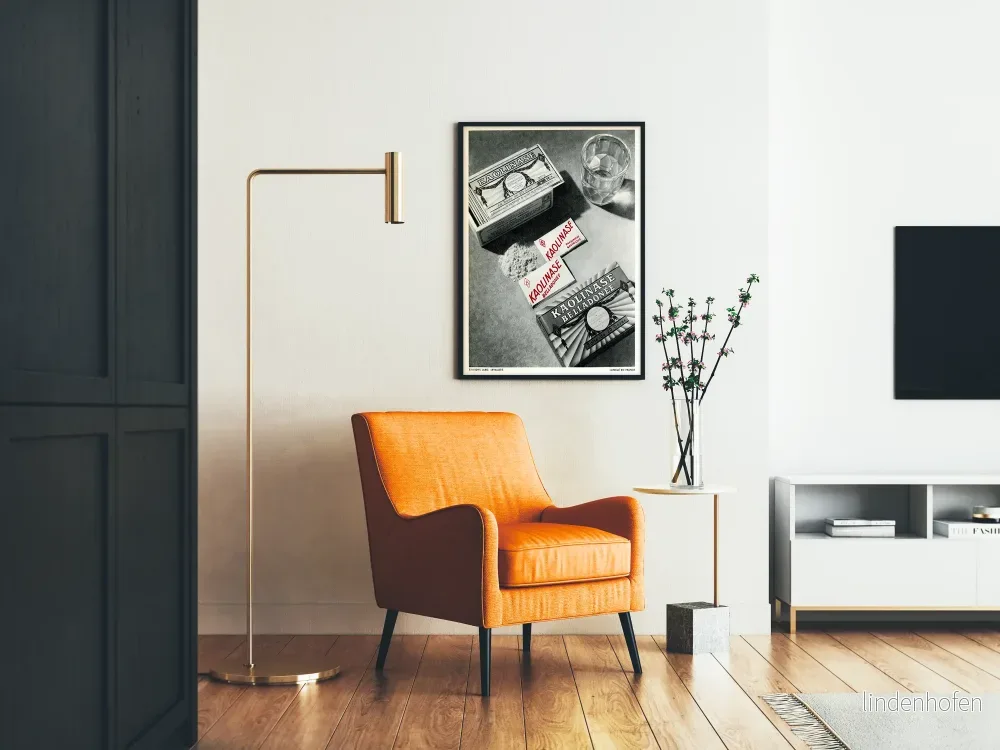 Vintageposter för Kaolinase för retro väggdekoration - Bild 2