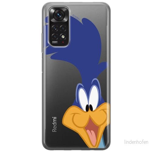 ERT GROUP mobiltelefonfodral för Xiaomi REDMI NOTE 11S 4G / 11 originalt och officiellt licensierat Looney Tunes mönster Road Runner 001, gedeeltelijk transparant 5905511562915