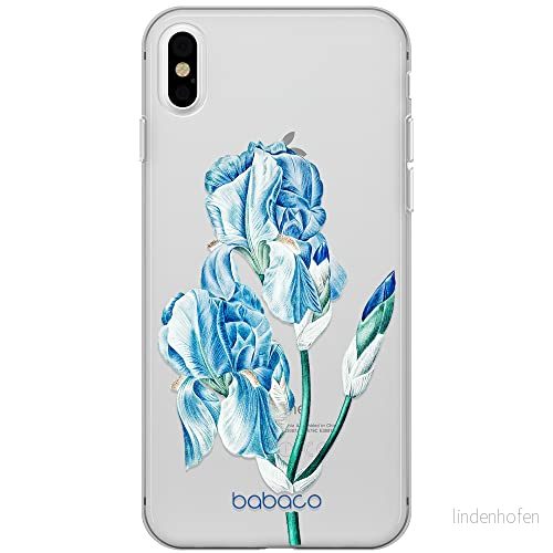 ERT GROUP mobiltelefonfodral för Iphone XS Max originalt och officiellt licensierat Babaco mönster Flowers 025 optimalt anpassad till formen på mobiltelefonen, gedeeltelijk transparant 5905131254214