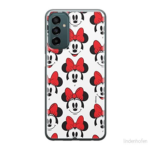 ERT GROUP mobiltelefonfodral för Samsung M13 4G/M23 5G/F23 originalt och officiellt licensierat Disney mönster Minnie 058 anpassad till formen på mobiltelefonen, fodral tillverkad av TPU plast 5905511362621