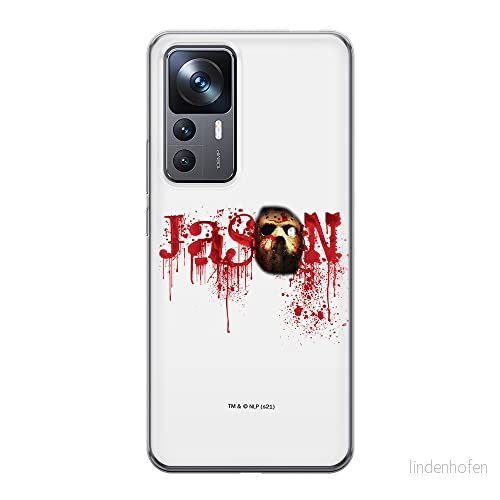ERT GROUP mobiltelefonfodral för Xiaomi 12T/12T pro/K50 Ultra originalt och officiellt licensierat Horror mönster Friday the 13th 001, fodral tillverkad av TPU plast 5905511587406