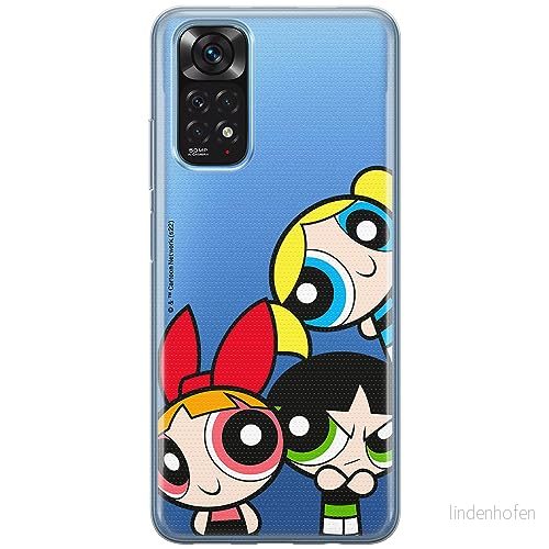 ERT GROUP mobiltelefonfodral för Xiaomi REDMI NOTE 11 5G/S 5G/T 5G/POCO M4 PRO 5G originalt och officiellt licensierat The Powerpuff Girls mönster 015, gedeeltelijk transparant 5905511963927