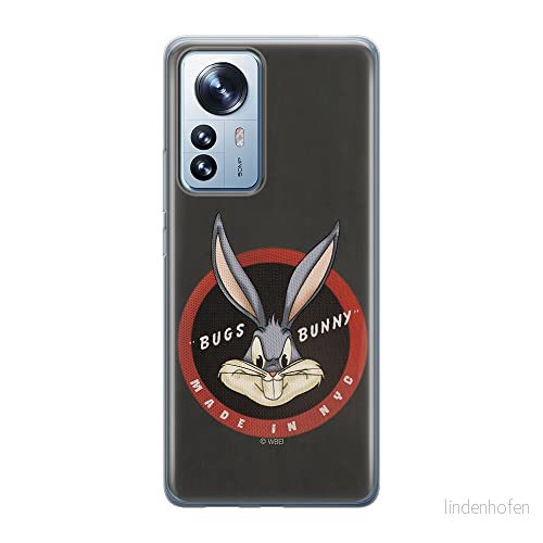 ERT GROUP mobiltelefonfodral för Xiaomi 12 / 12X originalt och officiellt licensierat Looney Tunes mönster Bugs 006 optimalt anpassad till formen på mobiltelefonen, fodral tillverkad av TPU plast 5905511484927