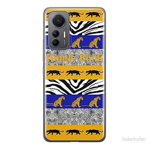 ERT GROUP mobiltelefonfodral för Xiaomi 12 LITE originalt och officiellt licensierat Disney mönster Jungle Book 001 optimalt anpassad till formen på mobiltelefonen, fodral tillverkad av TPU plast 5905511499600