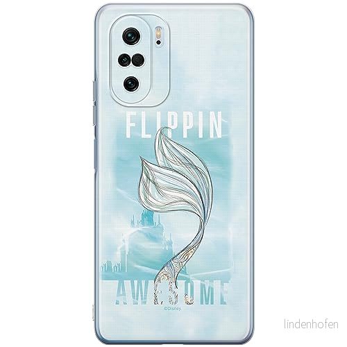 ERT GROUP mobiltelefonfodral för Xiaomi MI 11i/ REDMI K40/K40 PRO/POCO F3/ F3 PRO originalt och officiellt licensierat Disney mönster Ariel 006, fodral tillverkad av TPU plast 5905511894986