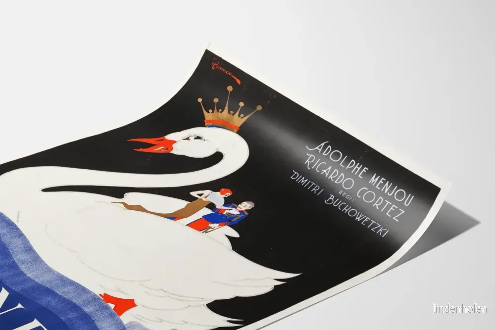 Vintagefilmposter The Swan med Kungssvan och Par - Bild 3