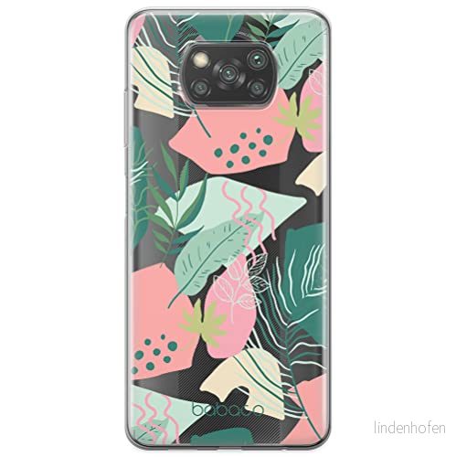 ERT GROUP mobiltelefonfodral för Xiaomi POCOPHONE X3 originalt och officiellt licensierat Babaco mönster Plants 010 optimalt anpassad till formen på mobiltelefonen, gedeeltelijk transparant 5903932575194