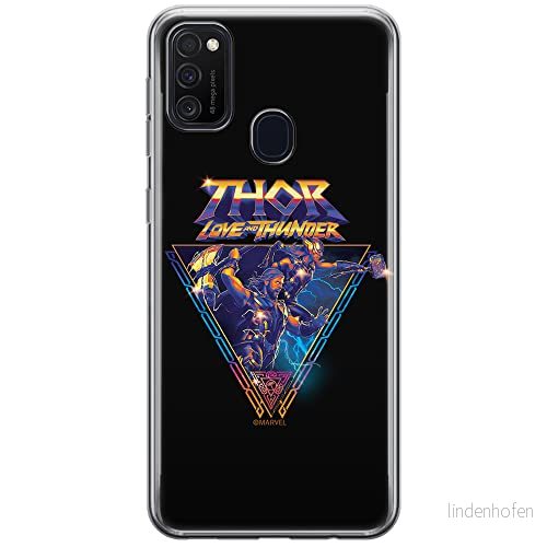 ERT GROUP Mobiltelefonskal för Samsung M21 original och officiellt licensierat Marvel mönster Thor 003 perfekt anpassat till mobiltelefonens form, fodral av TPU 5904805159343