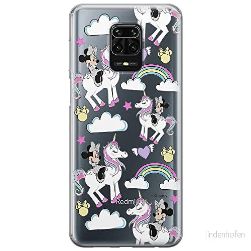 ERT GROUP mobiltelefonfodral för Xiaomi REDMI NOTE 9 PRO/ 9S originalt och officiellt licensierat Disney mönster Minnie 037 optimalt anpassad till formen på mobiltelefonen, gedeeltelijk transparant 5903040312650