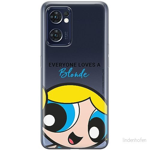 ERT GROUP mobiltelefonfodral för Oppo RENO 7 5G originalt och officiellt licensierat The Powerpuff Girls mönster 012, gedeeltelijk transparant 5905511961947