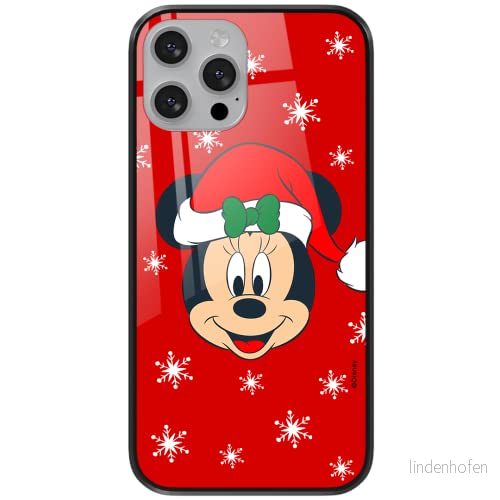 ERT GROUP mobiltelefonfodral för Apple Iphone XR originalt och officiellt licensierat Disney mönster Minnie 061 tillverkad av härdat glas, optimalt anpassat till mobilens form, skyddsfodral 5903932065800