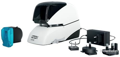”Rapid 20993411 5080e elektrisk häftapparat, ergonomisk metall och plastkropp, silver/orange, 80 ark kapacitet” 7313469934117 ”Rapid 20993411 5080e elektrisk häftapparat, ergonomisk metall och plastkropp, silver/orange, 80 ark kapacitet” 7313469934117