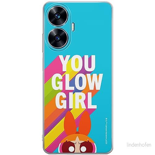 ERT GROUP mobiltelefonfodral för Realme C55 originalt och officiellt licensierat The Powerpuff Girls mönster 042 optimalt anpassad till formen på mobiltelefonen, fodral tillverkad av TPU plast 5905511985943