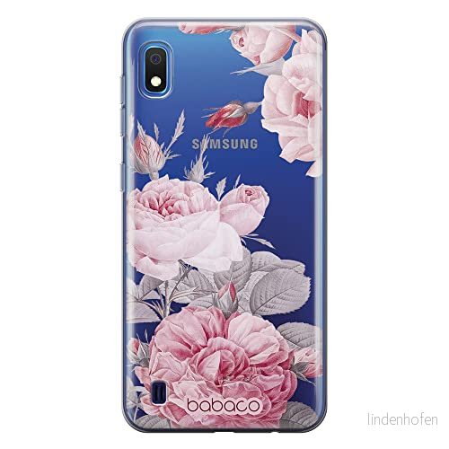 ERT GROUP mobiltelefonfodral för Samsung A10 originalt och officiellt licensierat Babaco mönster Flowers 050 optimalt anpassad till formen på mobiltelefonen, gedeeltelijk transparant 5905131346803