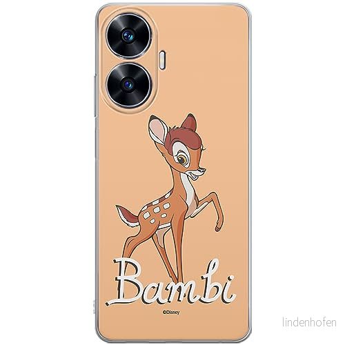 ERT GROUP mobiltelefonfodral för Realme C55 originalt och officiellt licensierat Disney mönster Bambi 013 optimalt anpassad till formen på mobiltelefonen, fodral tillverkad av TPU plast 5905511862510