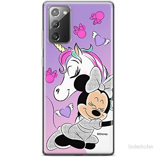ERT GROUP mobiltelefonfodral för Samsung GALAXY NOTE 20 originalt och officiellt licensierat Disney mönster Minnie 036 optimalt anpassad till formen på mobiltelefonen, fodral tillverkad av TPU plast 5903040458457