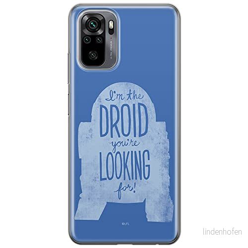 ERT GROUP mobiltelefonfodral för Xiaomi REDMI NOTE 10/ 10S originalt och officiellt licensierat Star Wars mönster R2D2 006 anpassad till formen på mobiltelefonen, fodral tillverkad av TPU plast 5903537190273