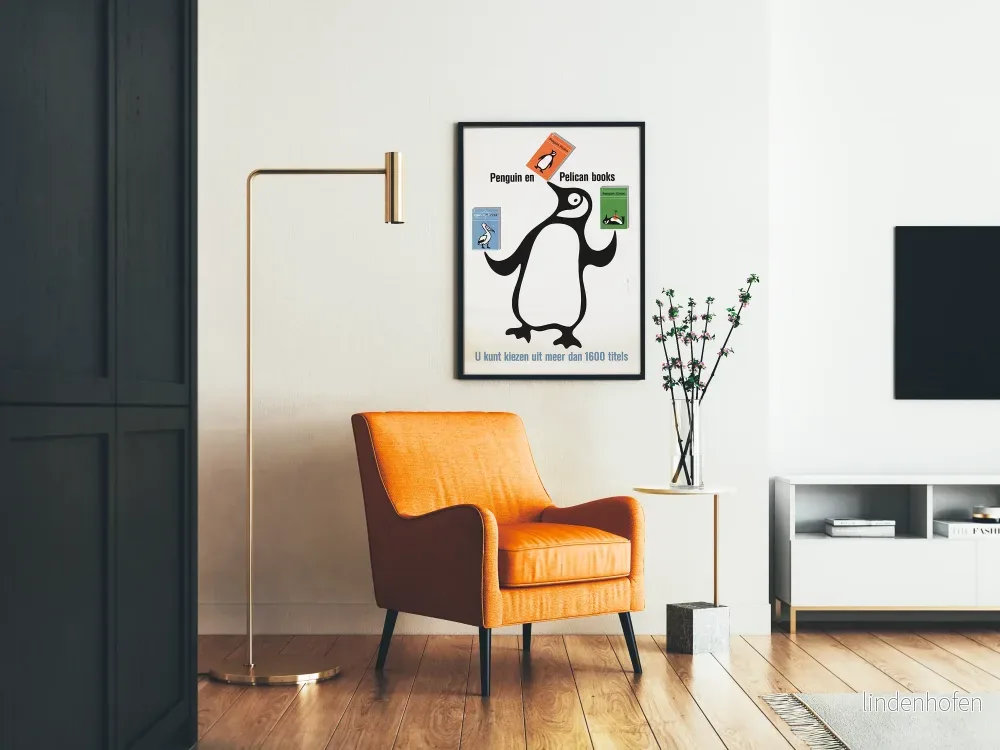 Vintageposter av Penguin och Pelican Books - Litterär väggdekoration - Bild 2
