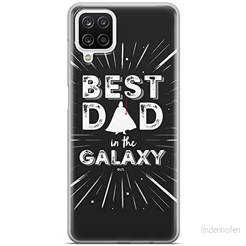 ERT GROUP mobiltelefonfodral för Samsung A12 / M12 originalt och officiellt licensierat Star Wars mönster Darth Vader 005 anpassad till formen på mobiltelefonen, fodral tillverkad av TPU plast 5903040099551