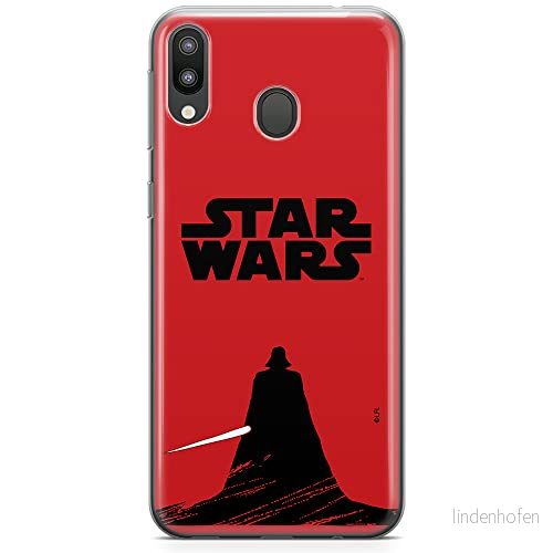 ERT GROUP mobiltelefonfodral för Samsung M20 originalt och officiellt licensierat Star Wars mönster Darth Vader 015 optimalt anpassad till formen på mobiltelefonen, fodral tillverkad av TPU plast 5902980983999