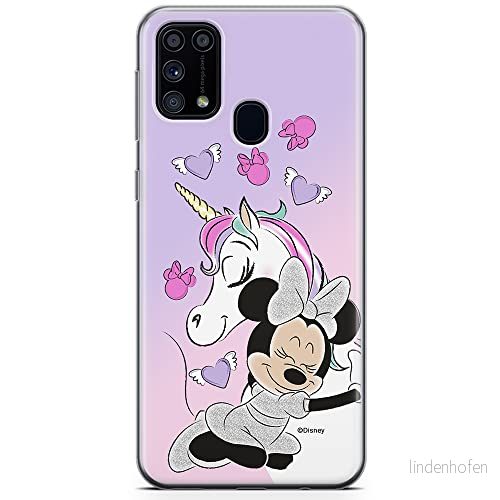 ERT GROUP mobiltelefonfodral för Samsung M31 originalt och officiellt licensierat Disney mönster Minnie 036 optimalt anpassad till formen på mobiltelefonen, fodral tillverkad av TPU plast 5904805480829