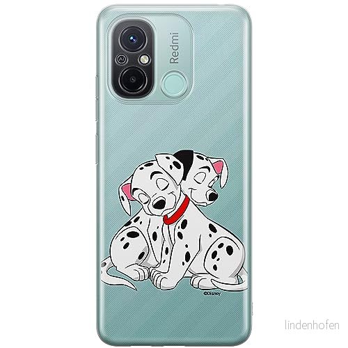ERT GROUP mobiltelefonfodral för Xiaomi REDMI 12C/ 11A originalt och officiellt licensierat Disney mönster Dalmatians 005 anpassad till formen på mobiltelefonen, gedeeltelijk transparant 5905511846497