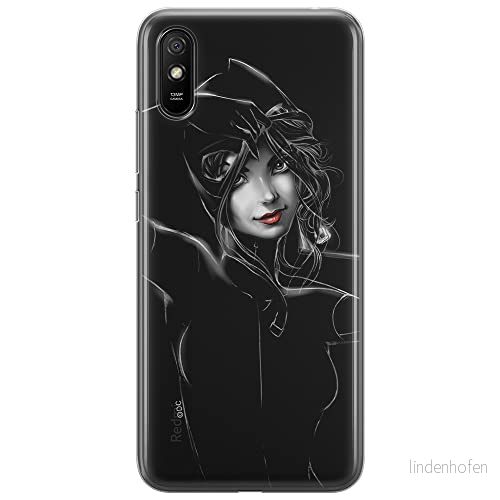 ERT GROUP mobiltelefonfodral för Xiaomi REDMI 9A originalt och officiellt licensierat DC mönster Catwoman 002 optimalt anpassad till formen på mobiltelefonen, fodral tillverkad av TPU plast 5903040298374