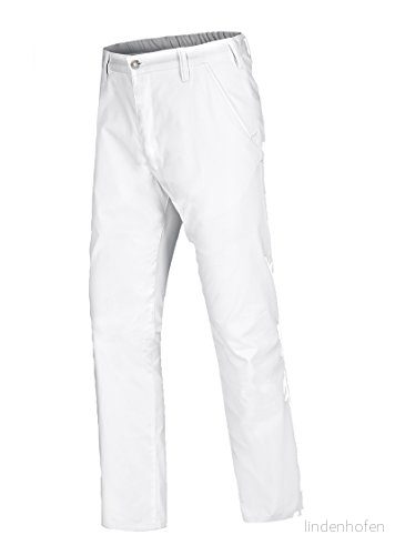 BP Med byxor 1735 686 21 chinos för män elastiskt band i midjan 48% bomull, polyester, 4% elastolefin normal passform storlek: 60 n färg: vit 4055301061522