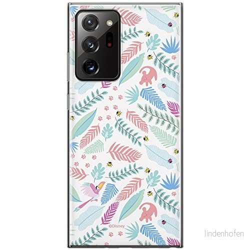 ERT GROUP mobiltelefonfodral för Samsung GALAXY NOTE 20 ULTRA originalt och officiellt licensierat Disney mönster The Lion King 001, fodral tillverkad av TPU plast 5903040353462