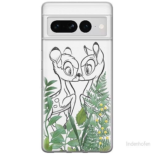 ERT GROUP mobiltelefonfodral för Google PIXEL 7 PRO originalt och officiellt licensierat Disney mönster Bambi 009 optimalt anpassad till formen på mobiltelefonen, fodral tillverkad av TPU plast 5905795178499