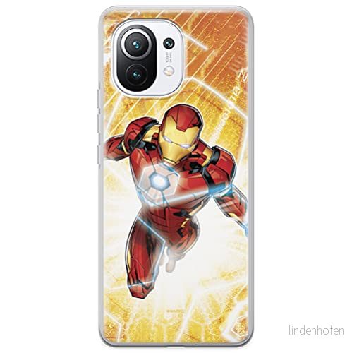 ERT GROUP mobiltelefonfodral för Xiaomi 11 originalt och officiellt licensierat Marvel mönster Iron Man 007 optimalt anpassad till formen på mobiltelefonen, fodral tillverkad av TPU plast 5903537118109