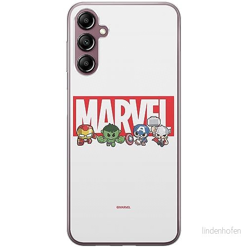ERT GROUP mobiltelefonfodral för Samsung A14 4G/5G originalt och officiellt licensierat Marvel mönster 009 optimalt anpassad till formen på mobiltelefonen, fodral tillverkad av TPU plast 5905511825928