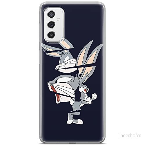 ERT GROUP mobiltelefonfodral för Samsung M52 5G originalt och officiellt licensierat Looney Tunes mönster Bugs 008 optimalt anpassad till formen på mobiltelefonen, fodral tillverkad av TPU plast 5904805489914
