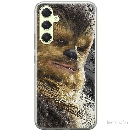 ERT GROUP mobiltelefonfodral för Samsung A54 5G originalt och officiellt licensierat Star Wars mönster Chewbacca 003 optimalt anpassad till formen på mobiltelefonen, fodral tillverkad av TPU plast 5905511816049