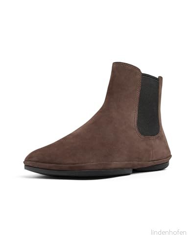 Camper Right NINA Ankelboots, Storlek: 42, Dunkelbraun Skinn 8432936788455