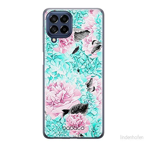 ERT GROUP mobiltelefonfodral för Samsung M33 5G originalt och officiellt licensierat Babaco mönster Flowers 003 optimalt anpassad till formen på mobiltelefonen, fodral tillverkad av TPU plast 5905511357221