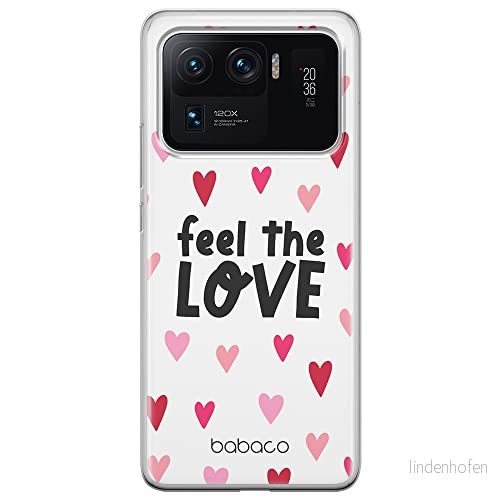 ERT GROUP mobiltelefonfodral för Xiaomi MI 11 ULTRA originalt och officiellt licensierat Babaco mönster Feel the love 001 optimalt anpassad till formen på mobiltelefonen, gedeeltelijk transparant 5904805038631