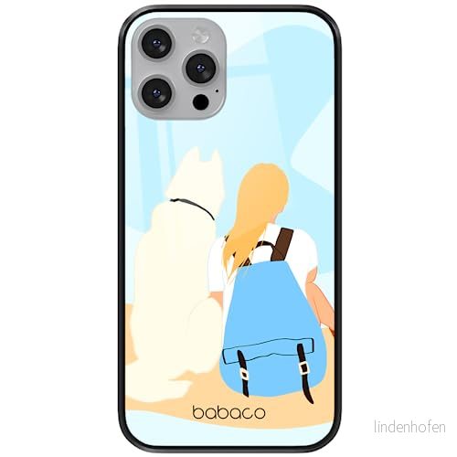 ERT GROUP mobiltelefonfodral för Apple Iphone 13 PRO MAX originalt och officiellt licensierat Babaco mönster Dogs 003 tillverkad av härdat glas, skyddsfodral 5905131022011