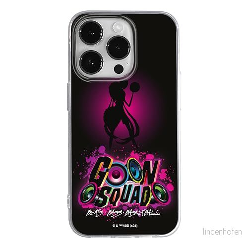 ERT GROUP mobiltelefonfodral för Iphone 14 PRO originalt och officiellt licensierat Looney Tunes mönster Space Jam 008 anpassad till formen på mobiltelefonen, fodral tillverkad av TPU plast 5905511033330