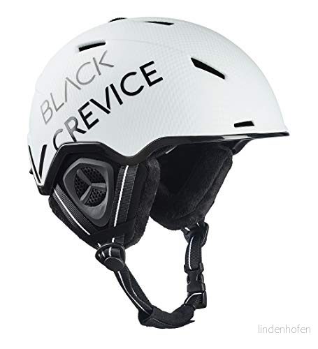 Black Crevice Unisex Vuxna skidhjälm Vail, vitt kol/svart, M (55 58 cm) 9120090705065