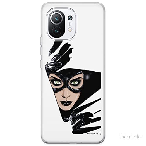 ERT GROUP mobiltelefonfodral för Xiaomi 11 originalt och officiellt licensierat DC mönster Catwoman 008 optimalt anpassad till formen på mobiltelefonen, fodral tillverkad av TPU plast 5905131556158
