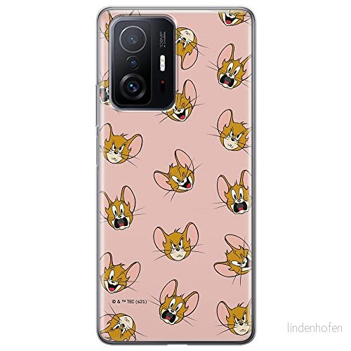 ERT GROUP mobiltelefonfodral för Xiaomi 11T 5G / PRO originalt och officiellt licensierat Tom and Jerry mönster 008 anpassad till formen på mobiltelefonen, fodral tillverkad av TPU plast 5904805560972