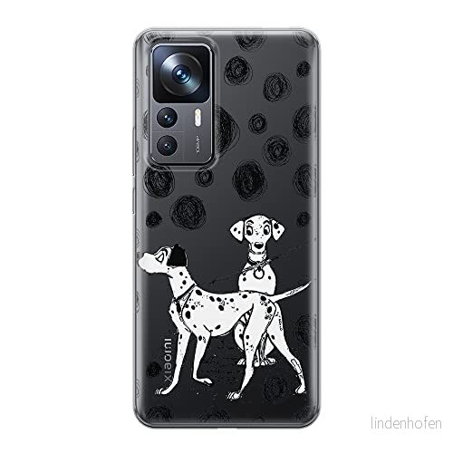 ERT GROUP mobiltelefonfodral för Xiaomi 12T/12T pro/K50 Ultra originalt och officiellt licensierat Disney mönster Dalmatian 002 anpassad till formen på mobiltelefonen, gedeeltelijk transparant 5905511574239