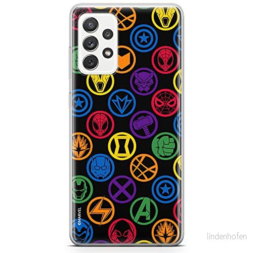 ERT GROUP mobiltelefonfodral för Samsung A73 5G originalt och officiellt licensierat Marvel mönster Avengers 022 optimalt anpassad till formen på mobiltelefonen, fodral tillverkad av TPU plast 5904805517525