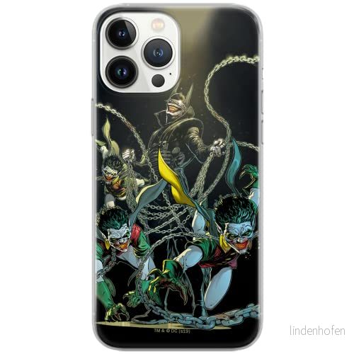 ERT GROUP mobiltelefonfodral för Samsung A71 originalt och officiellt licensierat DC mönster Batman Who Laughs 004 Vit optimalt anpassad till formen på mobiltelefonen, fodral tillverkad av TPU plast 5903537534480