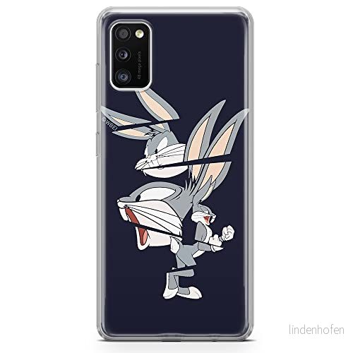 ERT GROUP mobiltelefonfodral för Samsung A41 originalt och officiellt licensierat Looney Tunes mönster Bugs 008 optimalt anpassad till formen på mobiltelefonen, fodral tillverkad av TPU plast 5903537533636