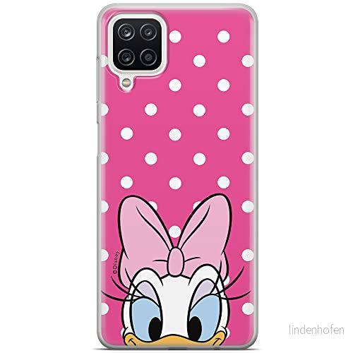 ERT GROUP mobiltelefonfodral för Samsung A12 / M12 originalt och officiellt licensierat Disney mönster Daisy 001 optimalt anpassad till formen på mobiltelefonen, fodral tillverkad av TPU plast 5903040090442