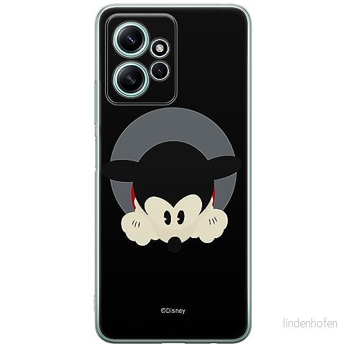 ERT GROUP mobiltelefonfodral för Xiaomi REDMI NOTE 12 4G originalt och officiellt licensierat Disney mönster Mickey 033 optimalt anpassad till formen på mobiltelefonen, fodral tillverkad av TPU plast 5905511937010